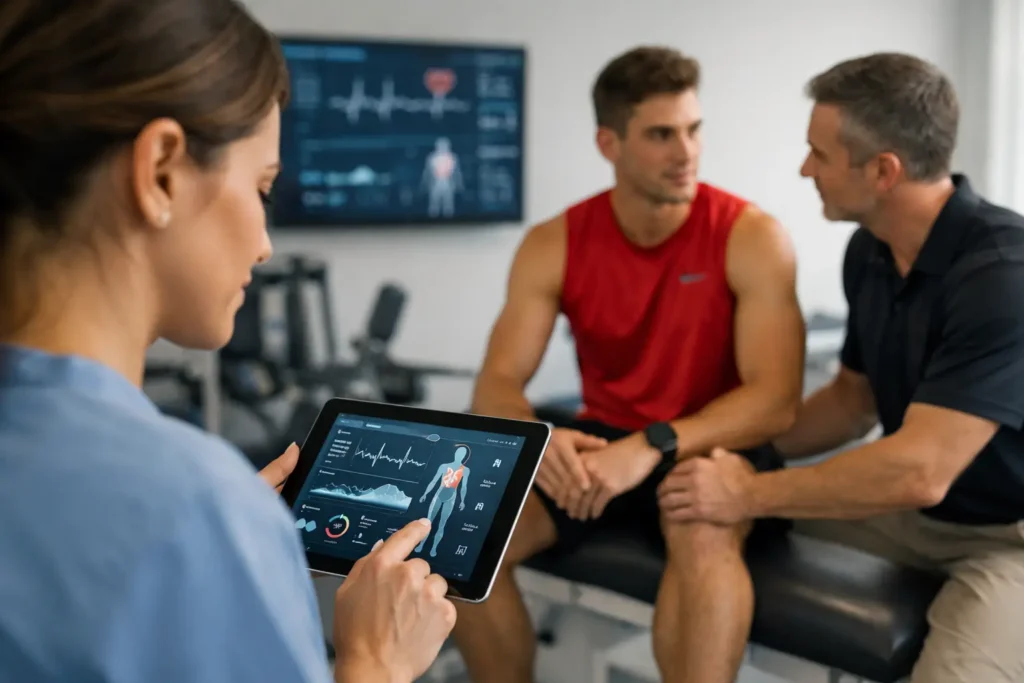 Athlete Symptom Monitoring System for Safer Care