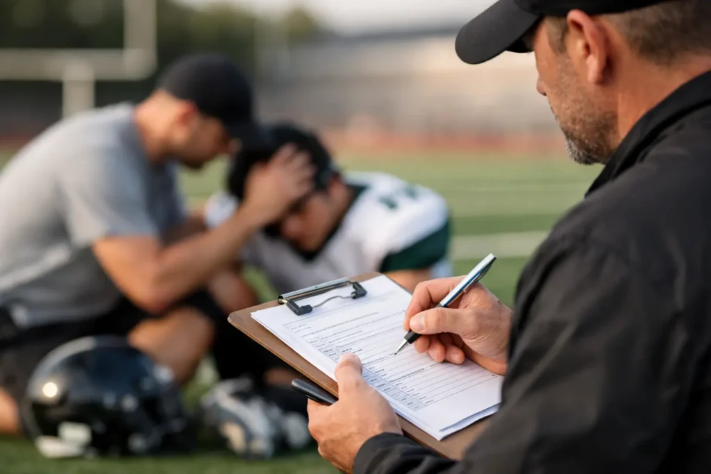 What Should Coaches Document After Concussion?